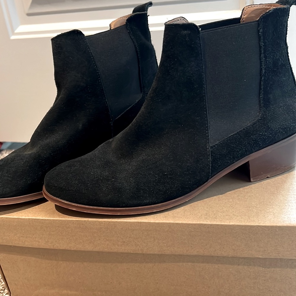 Steve Madden Black Booties